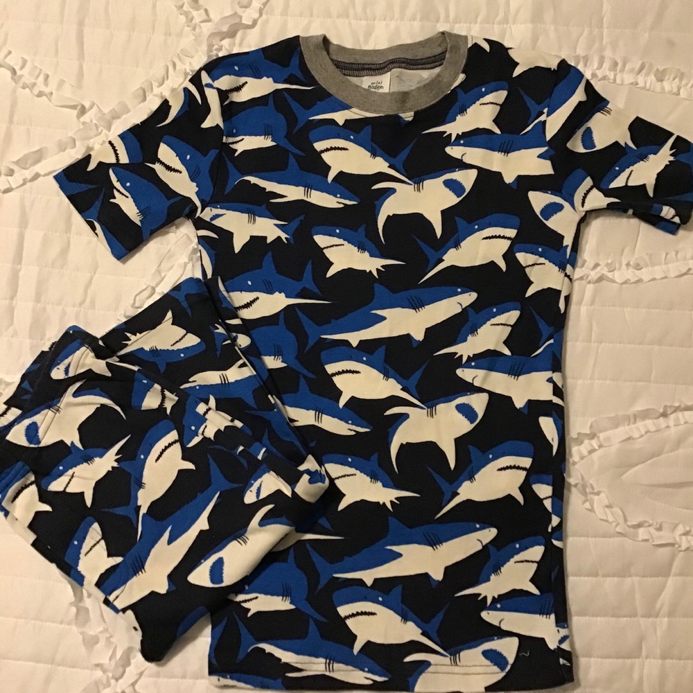 Mini Boden Boys Pajamas Sz 12